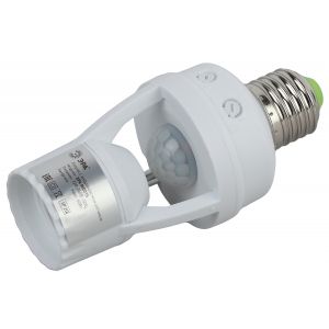MD 015 Датчик движения ЭРА белый E27 60Вт 360гр 6м IP20 (50/1600) MD 015 Датчик движения ЭРА белый E27 60Вт 360гр 6м IP20 (50/1600)
