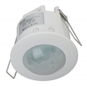 MD 018 Датчик движения ЭРА белый, 1200Вт, 360 гр.,6М, IP20, (50/1050)