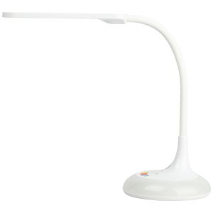 Настольный светильник ЭРА NLED-481-10W-W светодиодный с RGB ночником белый