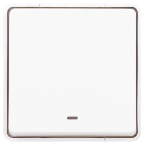 Переключатель ЭРА Эксперт 11-1507-01 с подсветкой IP55, 10АХ-250В, ОУ, белый Переключатель ЭРА Эксперт 11-1507-01 с подсветкой IP55, 10АХ-250В, ОУ, белый