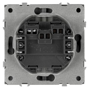 Переключатель ЭРА Galaxy 15-1106-05 двойной 10АХ-250В IP20 антрацит