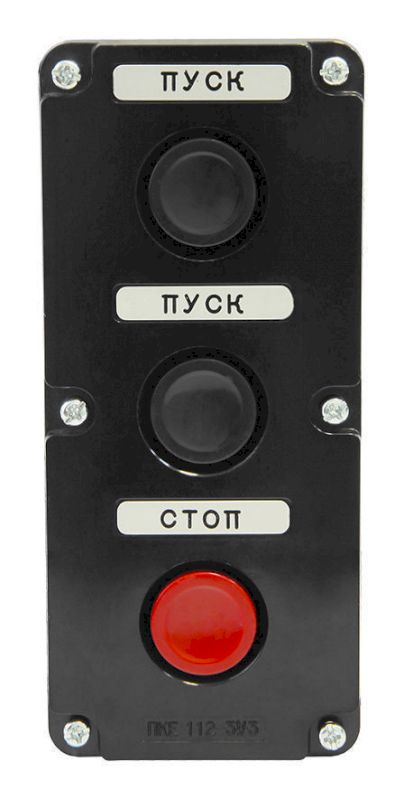 Пост кнопочный ПКЕ 112-3 У3 IP40