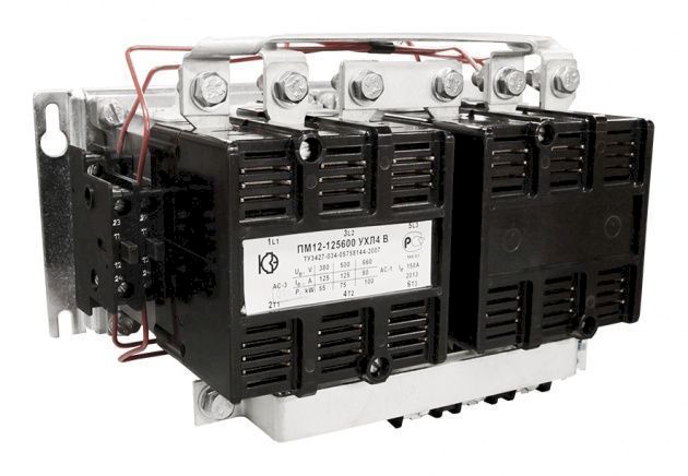 Пускатель магнитный ПМ12-125600 380В  4з+4р  Кашин 80А