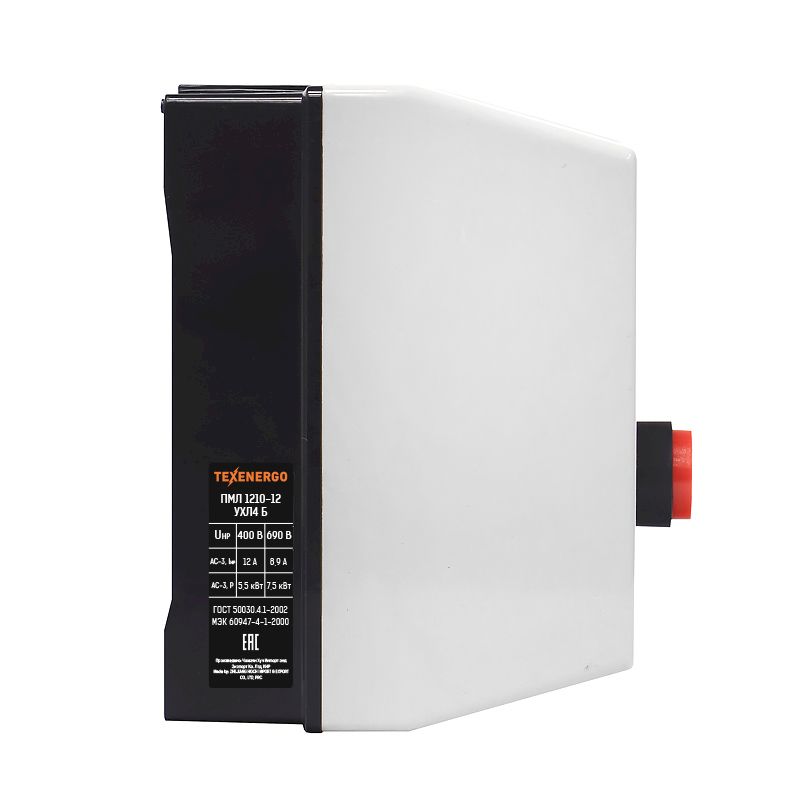 Пускатель магнитный ПМЛ 1210-12  400В  12А    У2 Б  РТЛ 1004-М2 (0,4-0,63А)    Теxenergo