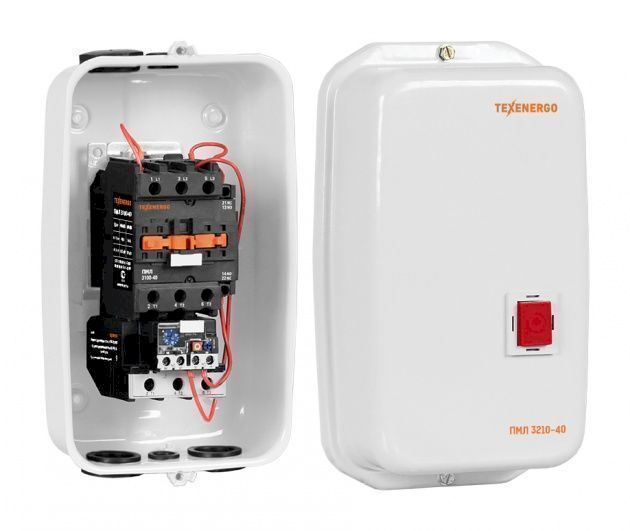 Пускатель магнитный ПМЛ 5210     24В  95А  1з+1р   У2 Б   РТЛ 2061-М2 (55-70А) Теxenergo