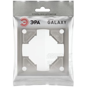 Рамка для розеток и выключателей ЭРА Galaxy 15-5001-07 на 1 пост титан Рамка для розеток и выключателей ЭРА Galaxy 15-5001-07 на 1 пост титан