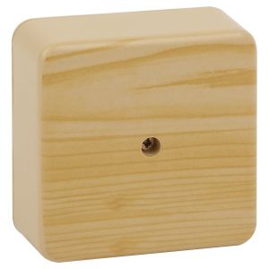 Распаячная коробка ЭРА BS-P-100-100-50 без клеммы 100х100х50мм сосна IP40