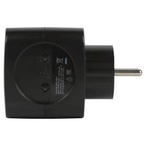 Разветвитель электрический ЭРА SP-2-USB-B на 2 розетки 220V + 2xUSB 2400mA, без заземл 10А (черный) Разветвитель электрический ЭРА SP-2-USB-B на 2 розетки 220V + 2xUSB 2400mA, без заземл 10А (черный)
