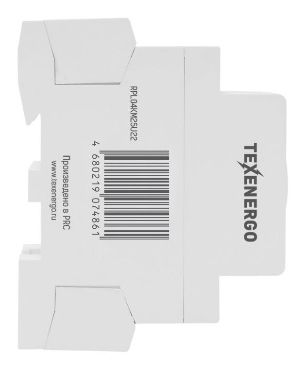 Реле промежуточное РПЛ-104КМ-25Б 25А 230В 0HO+4НЗ Texenergo