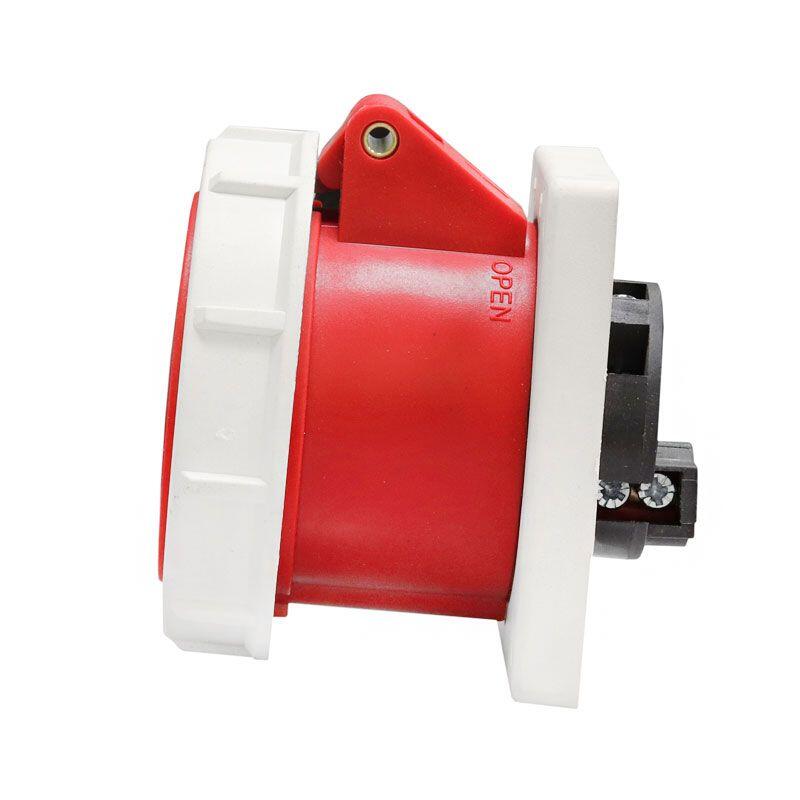 Розетка 3142 стац.  СУ 3P+PE         16А  380В  IP67