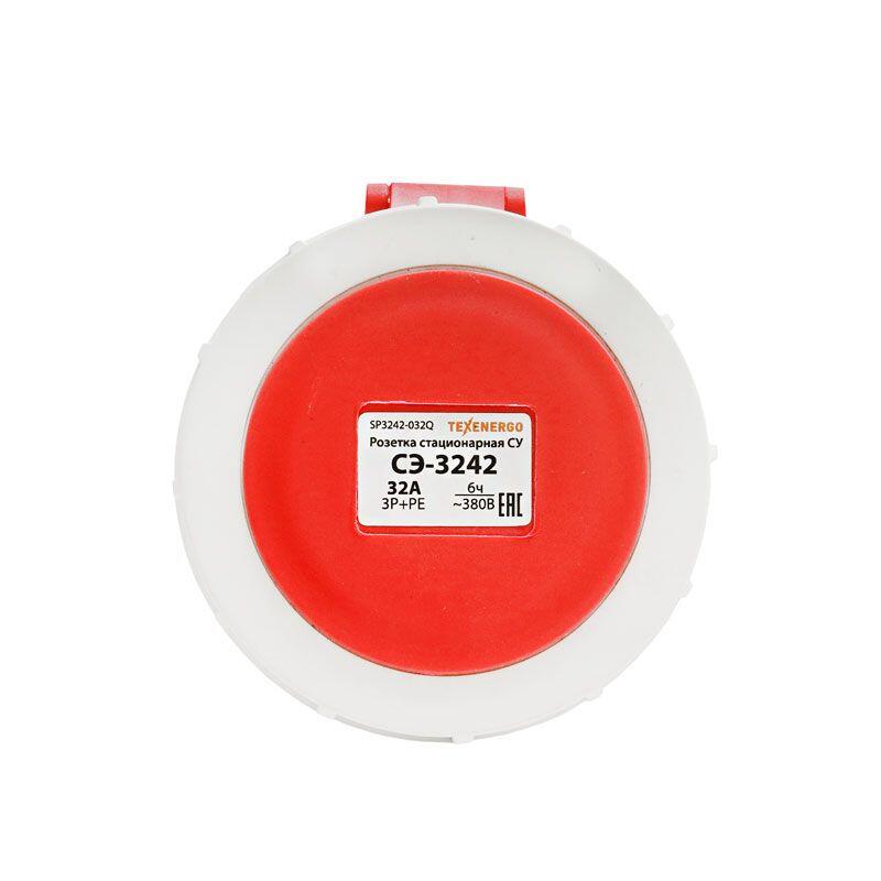 Розетка 3242 стац. СУ 3P+PE 32А 380В IP67 Розетка 3242 стац. СУ 3P+PE 32А 380В IP67
