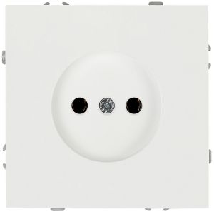 Розетка ЭРА Galaxy 15-2106-01 без заземления 2P 16А-250В IP20 белый
