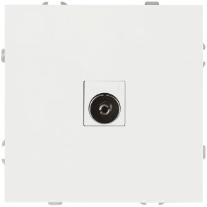 Розетка ЭРА Galaxy 15-3101-08 TV одиночная IP20 белый матовый