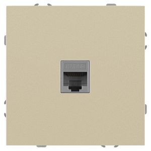 Розетка ЭРА Galaxy 15-3107-04 информационная RJ45 IP20 шампань