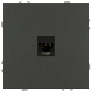 Розетка ЭРА Galaxy 15-3107-06 информационная RJ45 IP20 графит