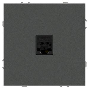 Розетка ЭРА Galaxy 15-3107-06 информационная RJ45 IP20 графит