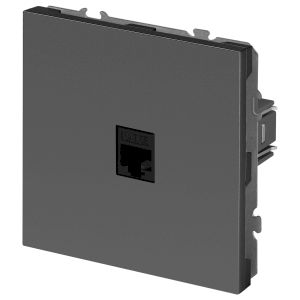 Розетка ЭРА Galaxy 15-3107-06 информационная RJ45 IP20 графит