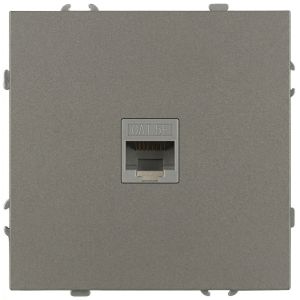 Розетка ЭРА Galaxy 15-3107-07 информационная RJ45 IP20 титан
