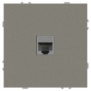 Розетка ЭРА Galaxy 15-3107-07 информационная RJ45 IP20 титан