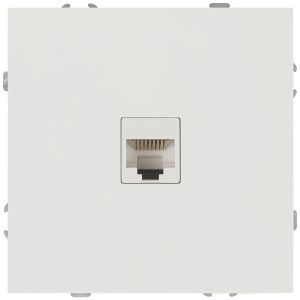 Розетка ЭРА Galaxy 15-3107-08 информационная RJ45 IP20 белый матовый