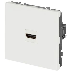 Розетка ЭРА Galaxy 15-3114-08 HDMI IP20 белый матовый Розетка ЭРА Galaxy 15-3114-08 HDMI IP20 белый матовый