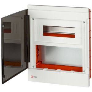 Щит распределительный со слаботочным отсеком ЭРА MultiBox bs-12f встраиваемый пластиковый 12 модулей IP40 Щит распределительный со слаботочным отсеком ЭРА MultiBox bs-12f встраиваемый пластиковый 12 модулей IP40