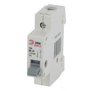 SIMPLE-mod-55 ЭРА SIMPLE Выключатель нагрузки 1P 16А ВН-29 (12/180/4320) SIMPLE-mod-55 ЭРА SIMPLE Выключатель нагрузки 1P 16А ВН-29 (12/180/4320)