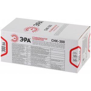 СНК-300 ЭРА Стабилизатор напр. компакт, 160-260В/220В, 300ВА (8/240)