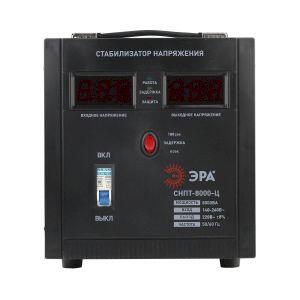 СНПТ-8000-Ц ЭРА Стабилизатор напряжения переносной, ц.д., 140-260В/220/В, 8000ВА (24)