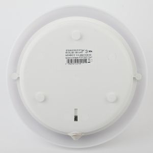 Светильник ЭРА НБП 06-60-102 с фото-шумовым датчиком Сириус IP20 E27 max 60Вт D220 круг белый акустический Светильник ЭРА НБП 06-60-102 с фото-шумовым датчиком Сириус IP20 E27 max 60Вт D220 круг белый акустический