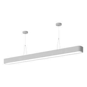 Светильник LED ЭРА Geometria SPO-113-W-40K-036 Block 36Вт 4000К 2700Лм IP40 1200*100*60 белый подвесной драйвер внутри