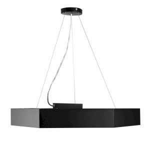 Светильник LED ЭРА Geometria SPO-122-B-40K-066 Hexagon 66Вт 4000К 4800Лм IP40 800*800*80 черный подвесной Светильник LED ЭРА Geometria SPO-122-B-40K-066 Hexagon 66Вт 4000К 4800Лм IP40 800*800*80 черный подвесной