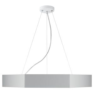 Светильник LED ЭРА Geometria SPO-123-W-40K-045 Hexagon 45Вт 4000K 2500Лм IP40 600*80 белый подвесной драйвер внутри Светильник LED ЭРА Geometria SPO-123-W-40K-045 Hexagon 45Вт 4000K 2500Лм IP40 600*80 белый подвесной драйвер внутри