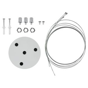 Светильник LED ЭРА Geometria SPO-133-W-40K-045 Ring 45Вт 4000K 3200Лм IP40 600*80 белый подвесной драйвер внутри