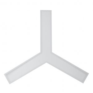 Светильник LED ЭРА Geometria SPO-141-W-40K-028 Igrek 28Вт 4000К 1750Лм IP40 600*600*80 белый подвесной