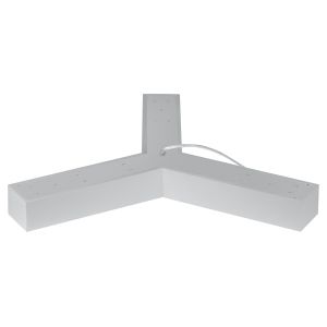 Светильник LED ЭРА Geometria SPO-142-W-40K-044 Igrek 44Вт 4000K 3000Лм IP40 800*80 белый подвесной драйвер внутри