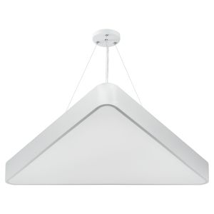 Светильник LED ЭРА Geometria SPO-151-W-40K-030 Delta 30Вт 4000К 2900Лм IP40 600*80 белый подвесной драйвер внутри