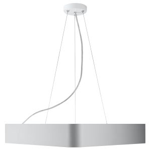 Светильник LED ЭРА Geometria SPO-153-W-40K-030 Delta 30Вт 4000К 2100Лм IP40 600*80 белый подвесной драйвер внутри