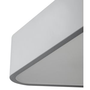 Светильник LED ЭРА Geometria SPO-153-W-40K-030 Delta 30Вт 4000К 2100Лм IP40 600*80 белый подвесной драйвер внутри