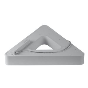 Светильник LED ЭРА Geometria SPO-154-W-40K-042 Delta 42Вт 4000К 2300Лм IP40 800*800*80 белый подвесной