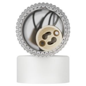 Светильник настенный ЭРА WL50 WH/TR 2*GU10 2*12Вт IP20 белый, прозрачный Светильник настенный ЭРА WL50 WH/TR 2*GU10 2*12Вт IP20 белый, прозрачный
