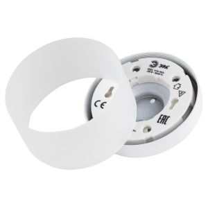 Светильник настенно-потолочный спот ЭРА OL30 WH GX53 белый