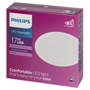 Светильник светодиодный встраиваемый Philips MESON 17Вт 6500K 220-240В D150