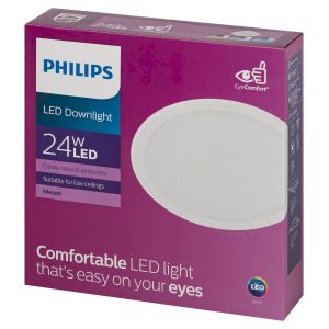 Светильник светодиодный встраиваемый Philips MESON 24Вт 6500K 220-240В D200