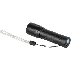 Светодиодный фонарь Трофи UA-101 аккумуляторный 3Вт LED + 3Вт COB оптический Zoom 3 режима