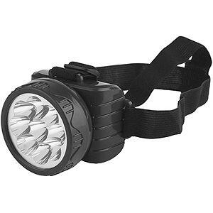 TG9 Фонарь Трофи Акку налобный 4V0.9Ah, 9xLED, ЗУ 220V, карт (25/50/600)