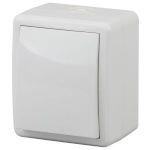11-1403-01 ЭРА Переключатель IP54, 10АХ-250В, ОУ, Эра Эксперт, белый (16/160/2560)