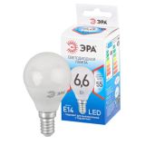 Лампа светодиодная ЭРА LED P45-9W-840-E14 QX (диод, шар, 6,6 Вт, нейтральный свет, E14)