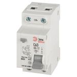 АВДТ 4,5кА ЭРА SIMPLE D12E2C63AC30 АД-12 электронное 1P+N С63 30мА тип АС