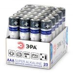 Батарейки ЭРА LR03-20 bulk SUPER Alkaline (20/480/20160)
